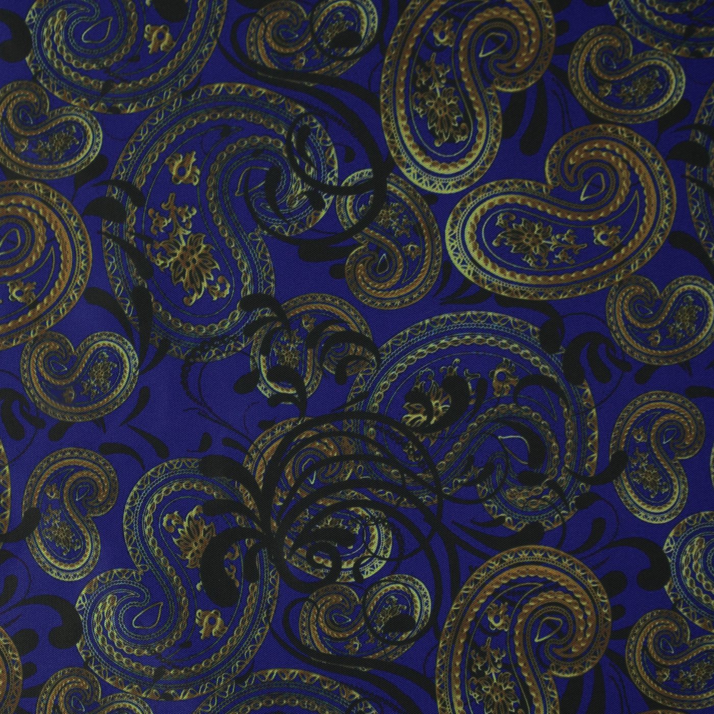 Midnight blue paisley lining catalog preview, code ARS-103